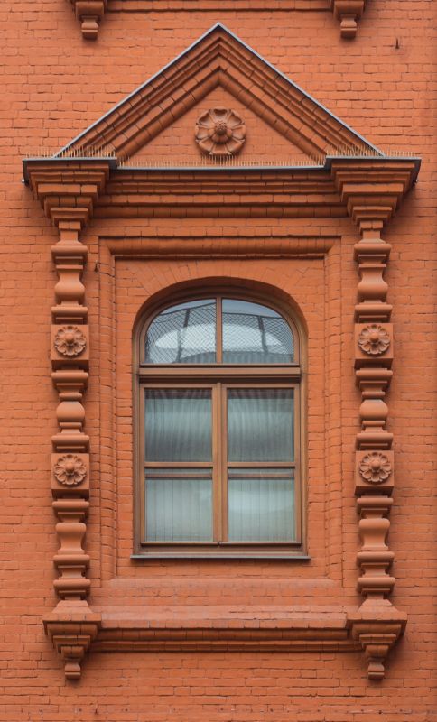 Window with Decorative Trim
